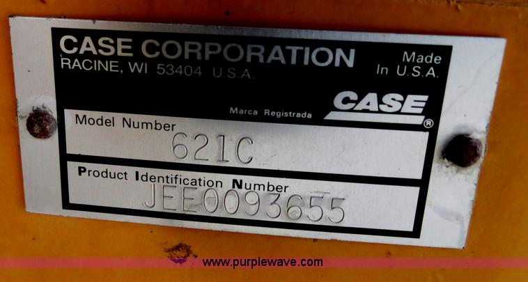 image for item B4629 1999 Case 621C wheel loader