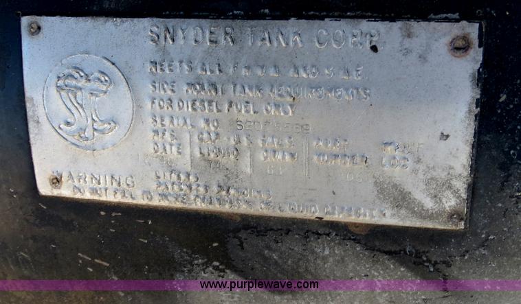 image for item B4643 1997 Volvo WX64 Ezliner paint striper truck