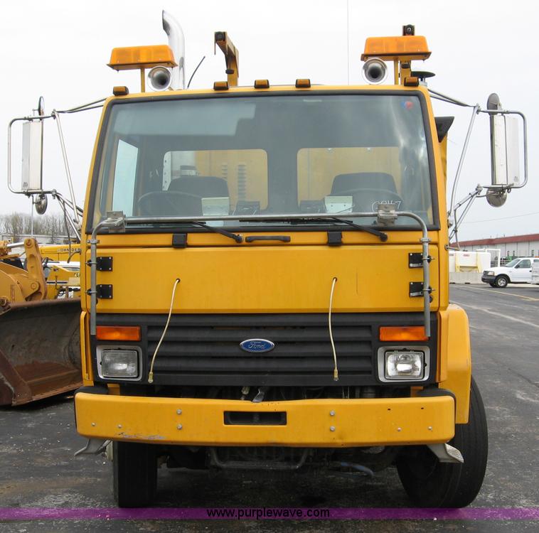 image for item B6415 1996 Ford paint striper truck