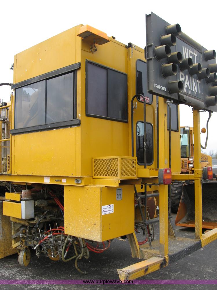 image for item B6415 1996 Ford paint striper truck