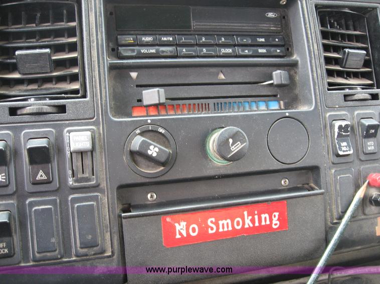 image for item B6415 1996 Ford paint striper truck