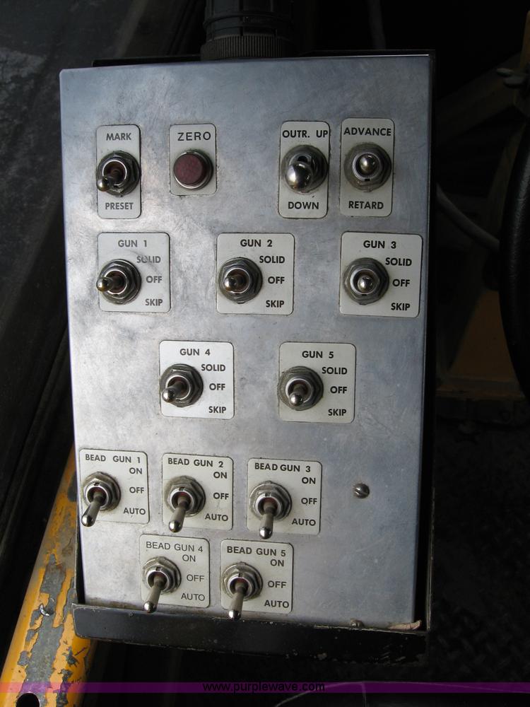 image for item B6415 1996 Ford paint striper truck