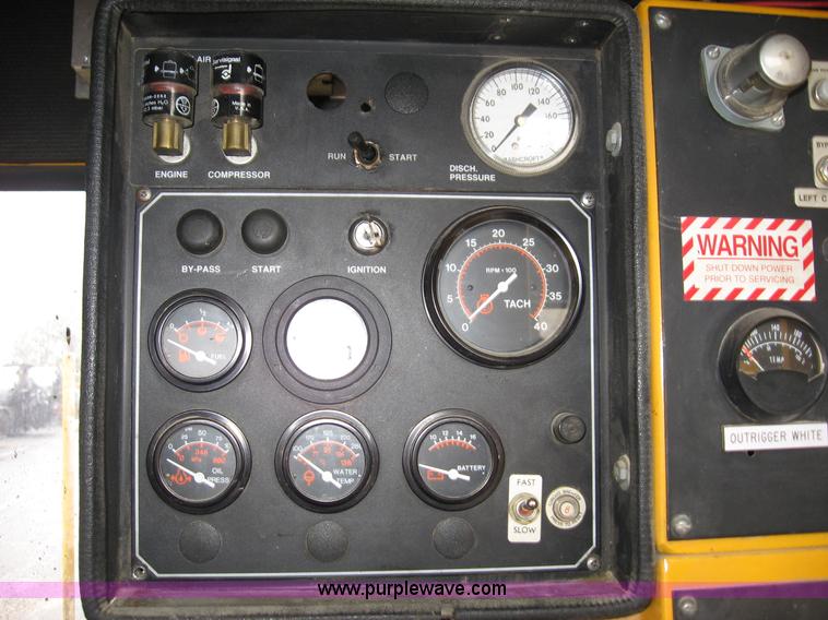 image for item B6415 1996 Ford paint striper truck