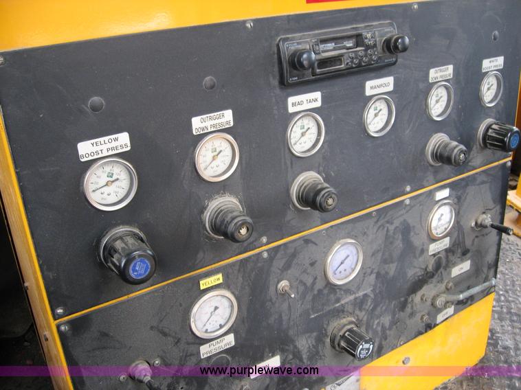 image for item B6415 1996 Ford paint striper truck