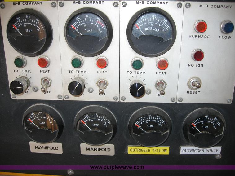 image for item B6415 1996 Ford paint striper truck