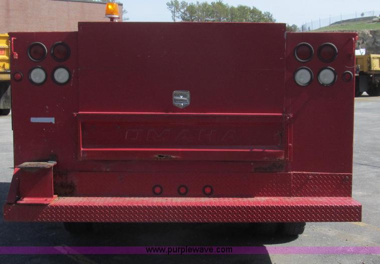 image for item E3853 1995 GMC Sierra 3500 utilty truck