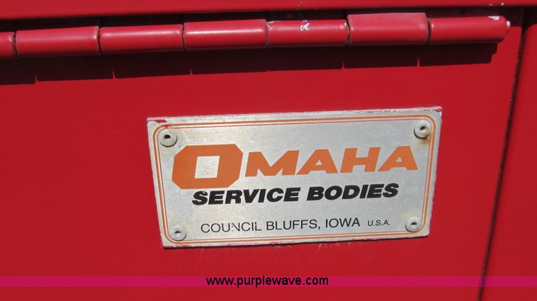 image for item E3853 1995 GMC Sierra 3500 utilty truck