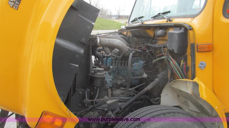image for item E3862 1997 International 4900 CrewCab dump truck