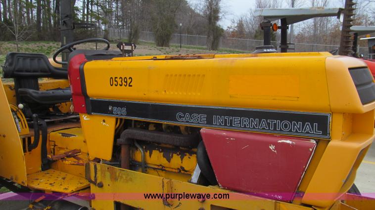 image for item E3867 1991 Case 595 tractor