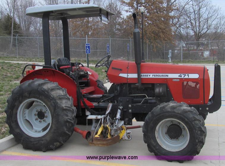 image for item E3873 2006 Massey-Ferguson 471 MFWD tractor