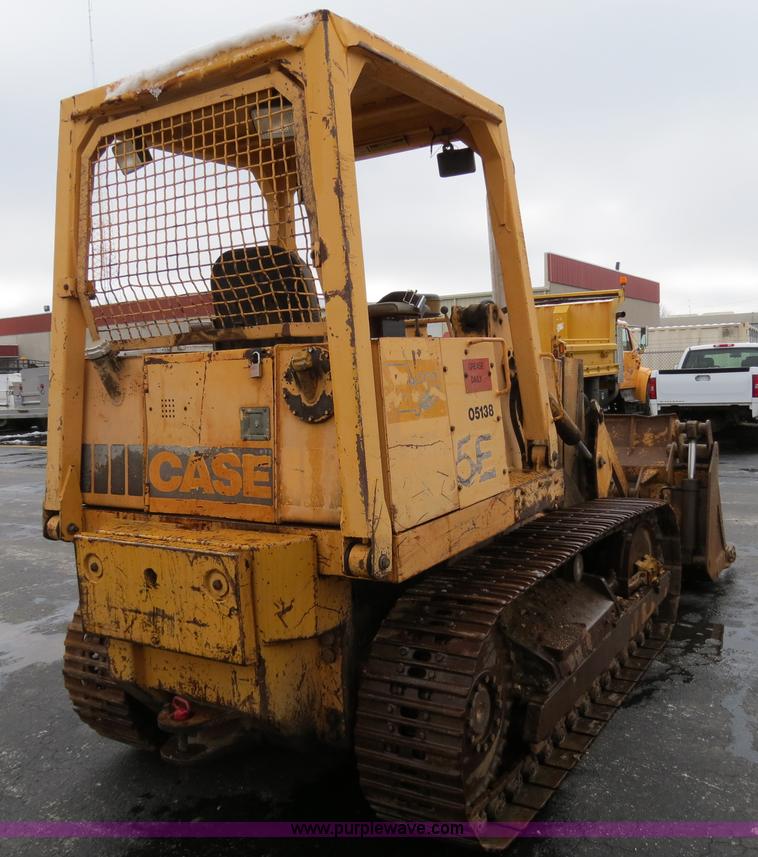 image for item F4335 1989 Case 1155E track loader