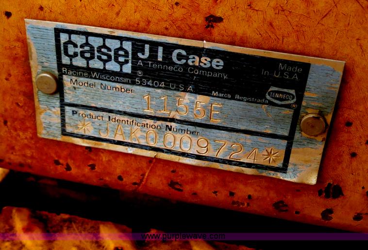 image for item F4335 1989 Case 1155E track loader