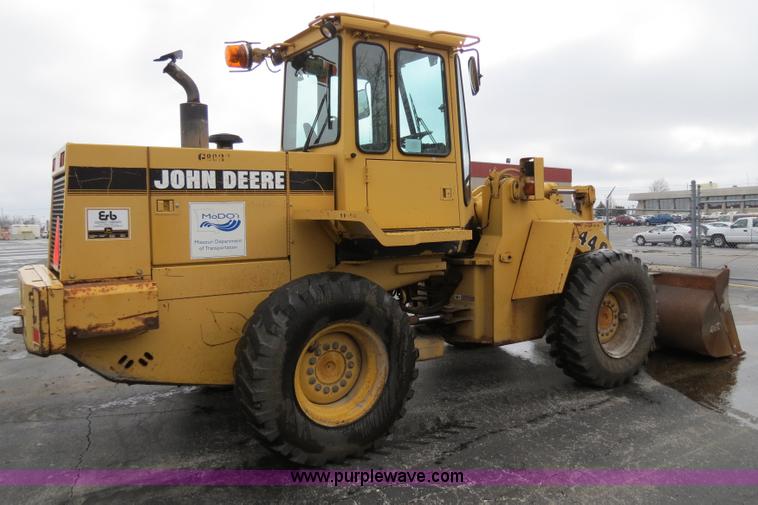 image for item F4342 1995 John Deere 544G wheel loader
