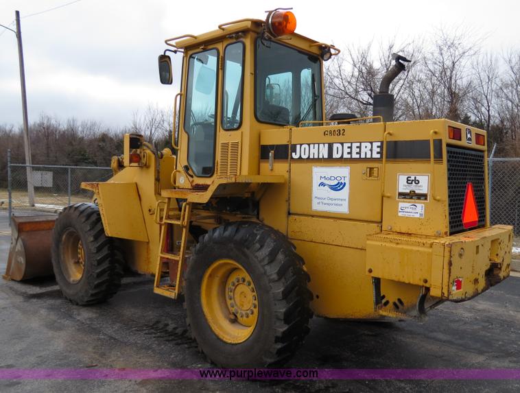 image for item F4342 1995 John Deere 544G wheel loader