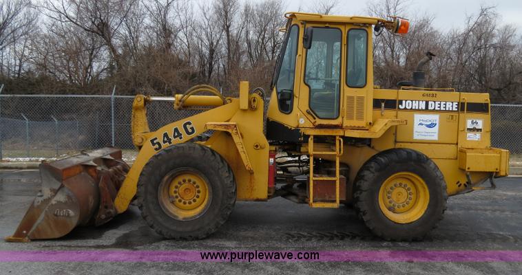 image for item F4342 1995 John Deere 544G wheel loader