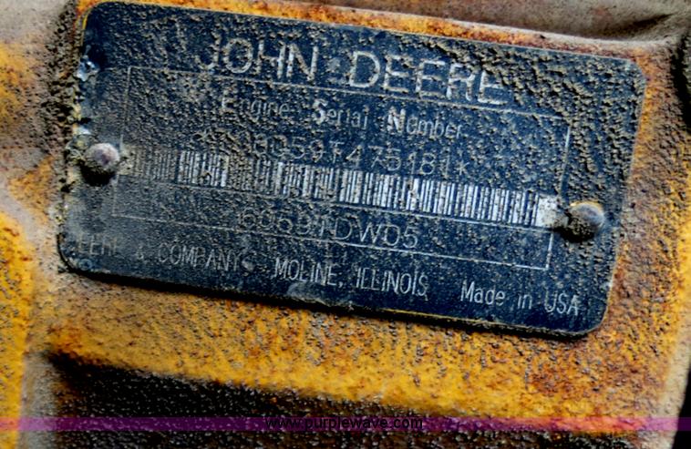 image for item F4342 1995 John Deere 544G wheel loader