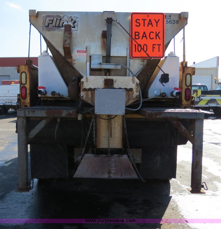 image for item F4350 1996 International 4900 CrewCab dump truck