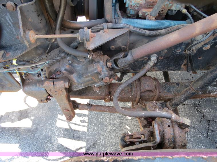 image for item F4350 1996 International 4900 CrewCab dump truck