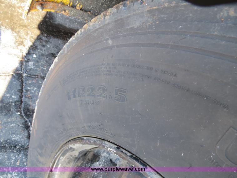 image for item F4350 1996 International 4900 CrewCab dump truck