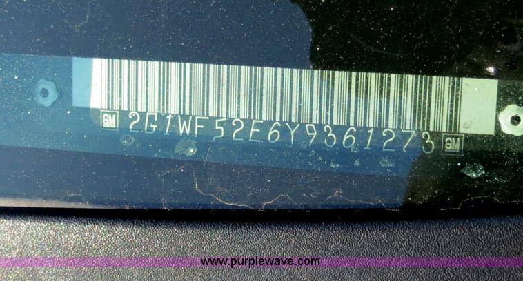 image for item F4357 2000 Chevrolet Impala