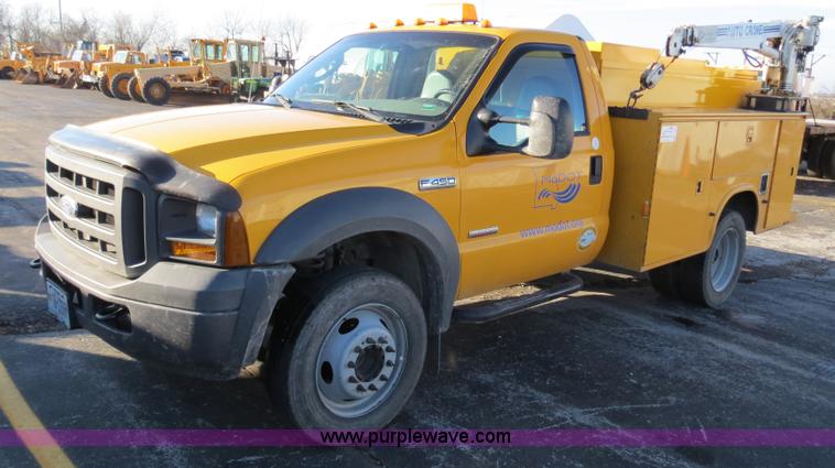 image for item F4360 2005 Ford F450 service truck