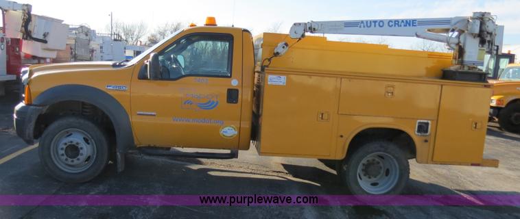 image for item F4360 2005 Ford F450 service truck
