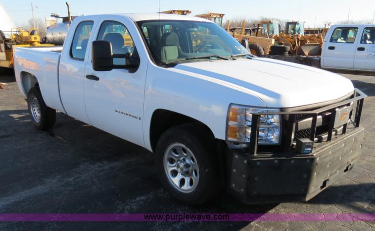 image for item F4373 2008 Chevrolet Silverado 1500 Ext. Cab pickup truck