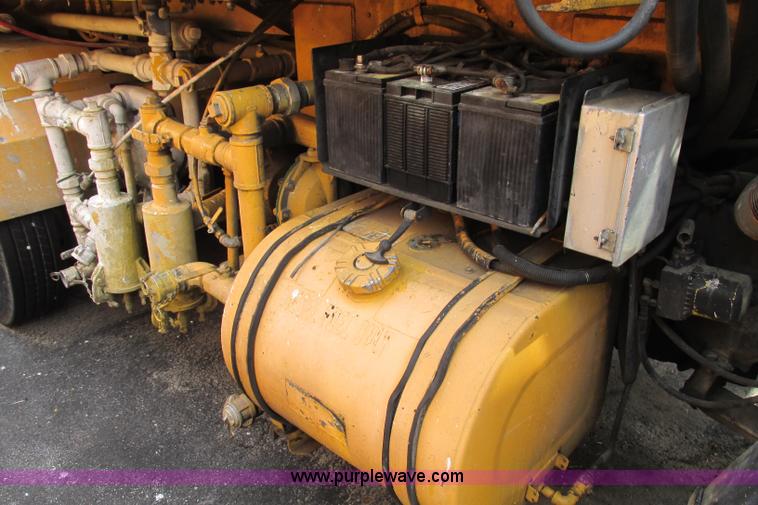 image for item F4803 1996 Ford low tilt cab paint striper truck