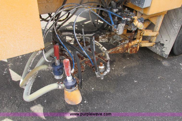 image for item F4803 1996 Ford low tilt cab paint striper truck