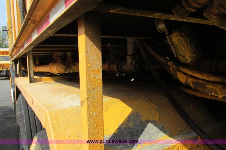 image for item F4803 1996 Ford low tilt cab paint striper truck