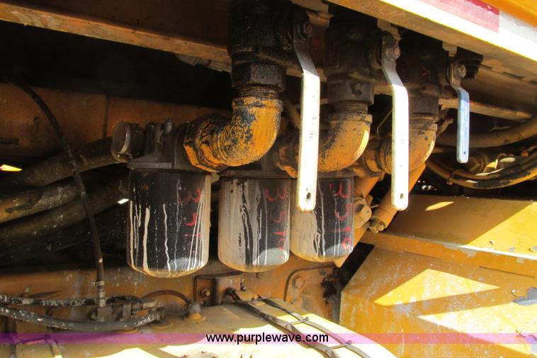 image for item F4803 1996 Ford low tilt cab paint striper truck