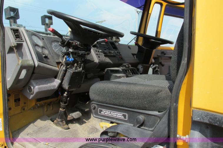 image for item F4803 1996 Ford low tilt cab paint striper truck