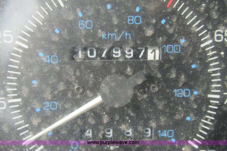 image for item F4803 1996 Ford low tilt cab paint striper truck