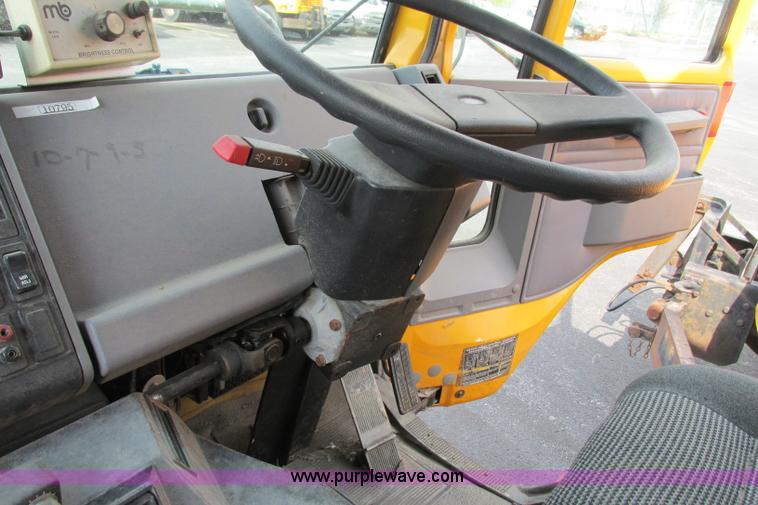 image for item F4803 1996 Ford low tilt cab paint striper truck