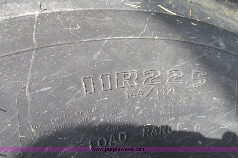 image for item F4803 1996 Ford low tilt cab paint striper truck