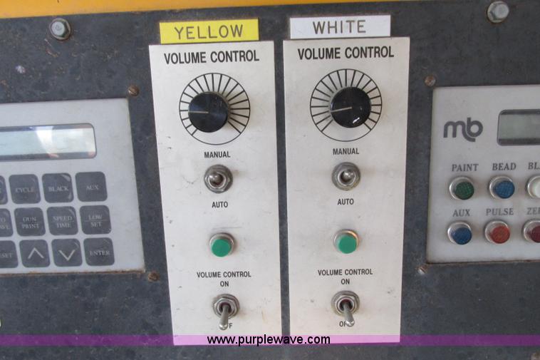 image for item F4803 1996 Ford low tilt cab paint striper truck