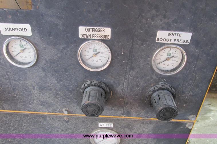 image for item F4803 1996 Ford low tilt cab paint striper truck