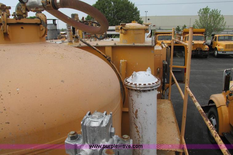 image for item F4803 1996 Ford low tilt cab paint striper truck