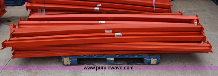 image for item AJ9574 (20) 8'L pallet racking cross beams