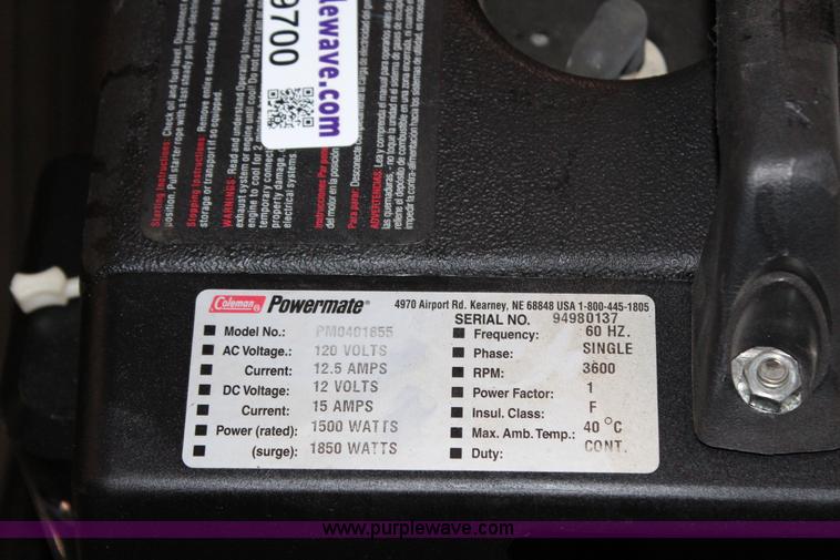 image for item AJ9700 (12) generators