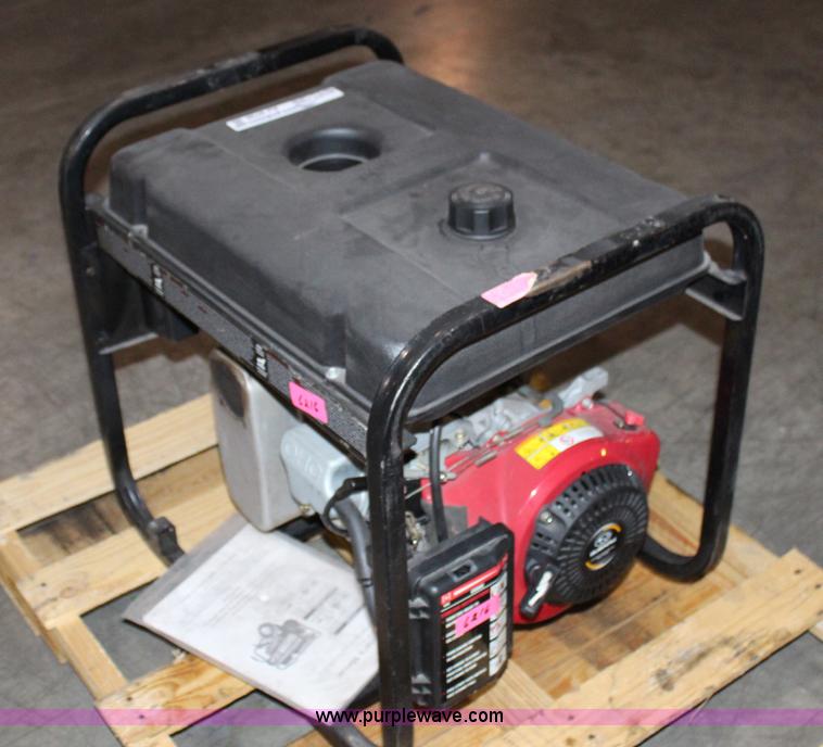 image for item AJ9738 Black Max 6560 generator