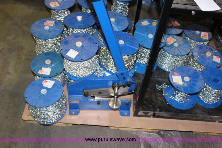 image for item AJ9741 (78) spools of assorted chain with cutter