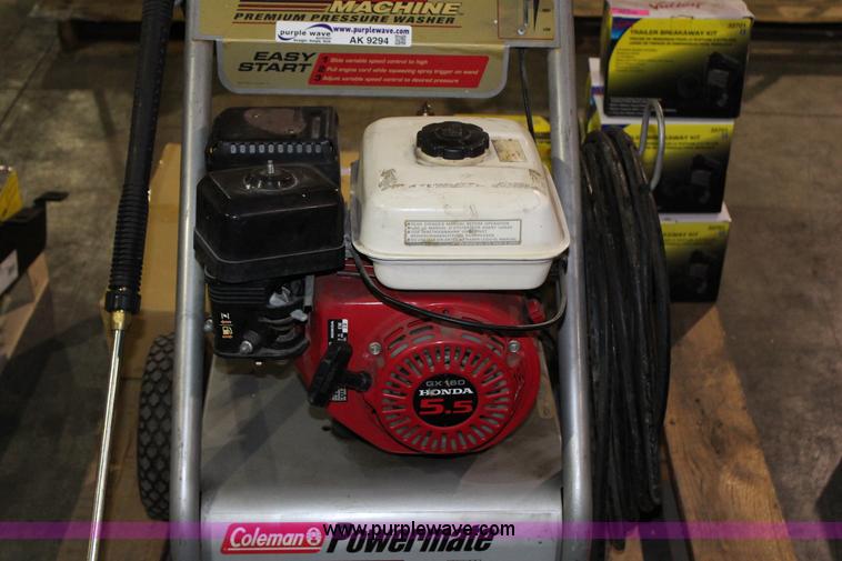 image for item AK9294 Coleman Powermate 2,500 psi power washer
