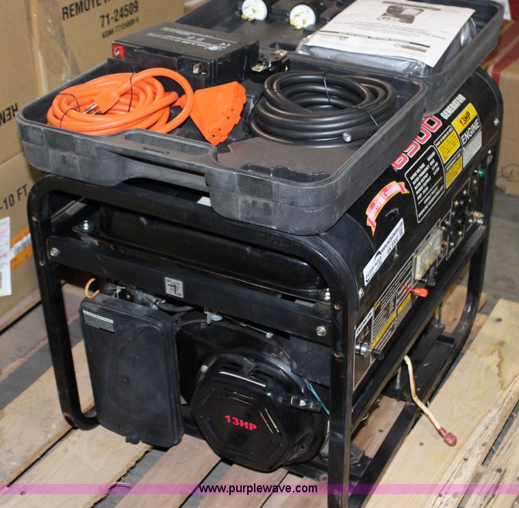 image for item AK9300 American Camper 6,500 watt generator