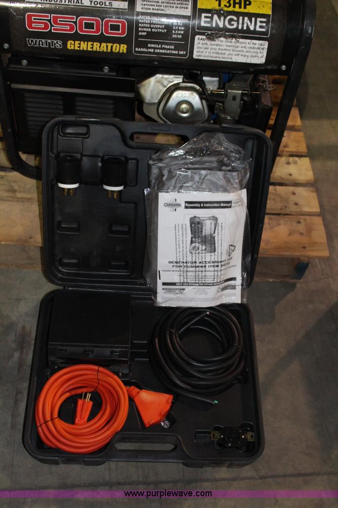 image for item AK9303 Cummins 6,500 watt generator