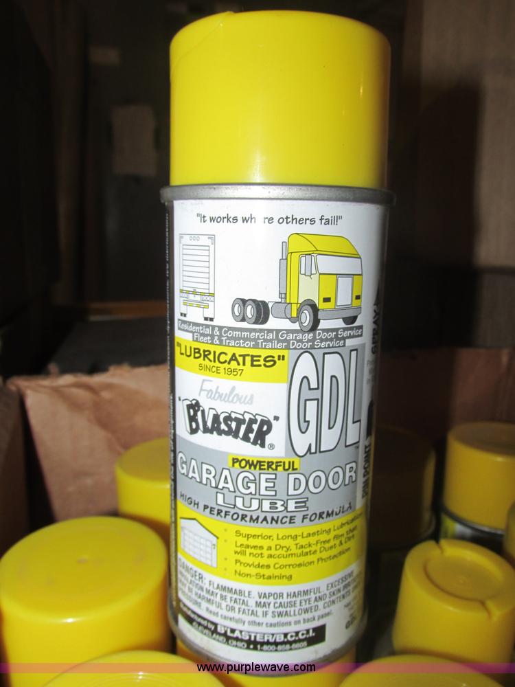 100 Cans Of Blaster Garage Door Lubricant In Spring Hill Ks Item Ak9879 Sold Purple Wave
