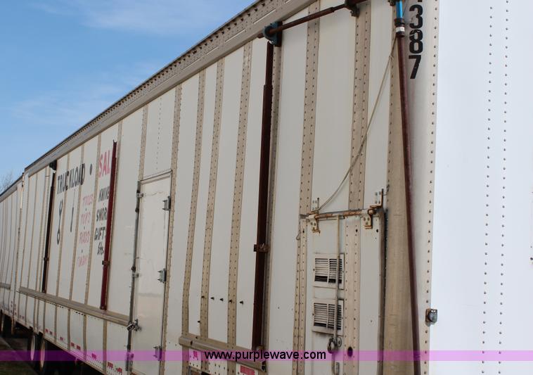 image for item G5353 1999 Wabash 53' drop van trailer