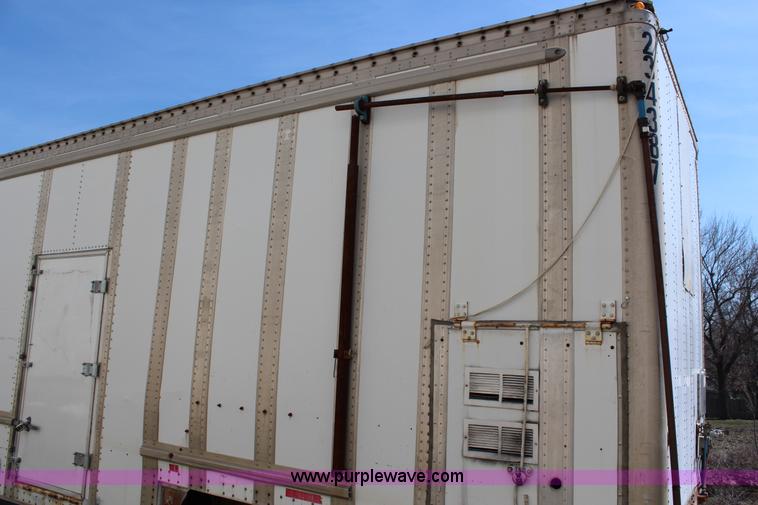 image for item G5353 1999 Wabash 53' drop van trailer