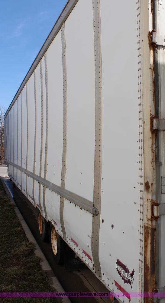 image for item G5354 1999 Wabash 53' drop van trailer