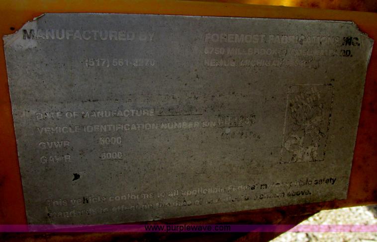 image for item AB9426 1989 Brush Bandit 2004 chipper